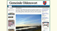 Desktop Screenshot of oldenswort.net